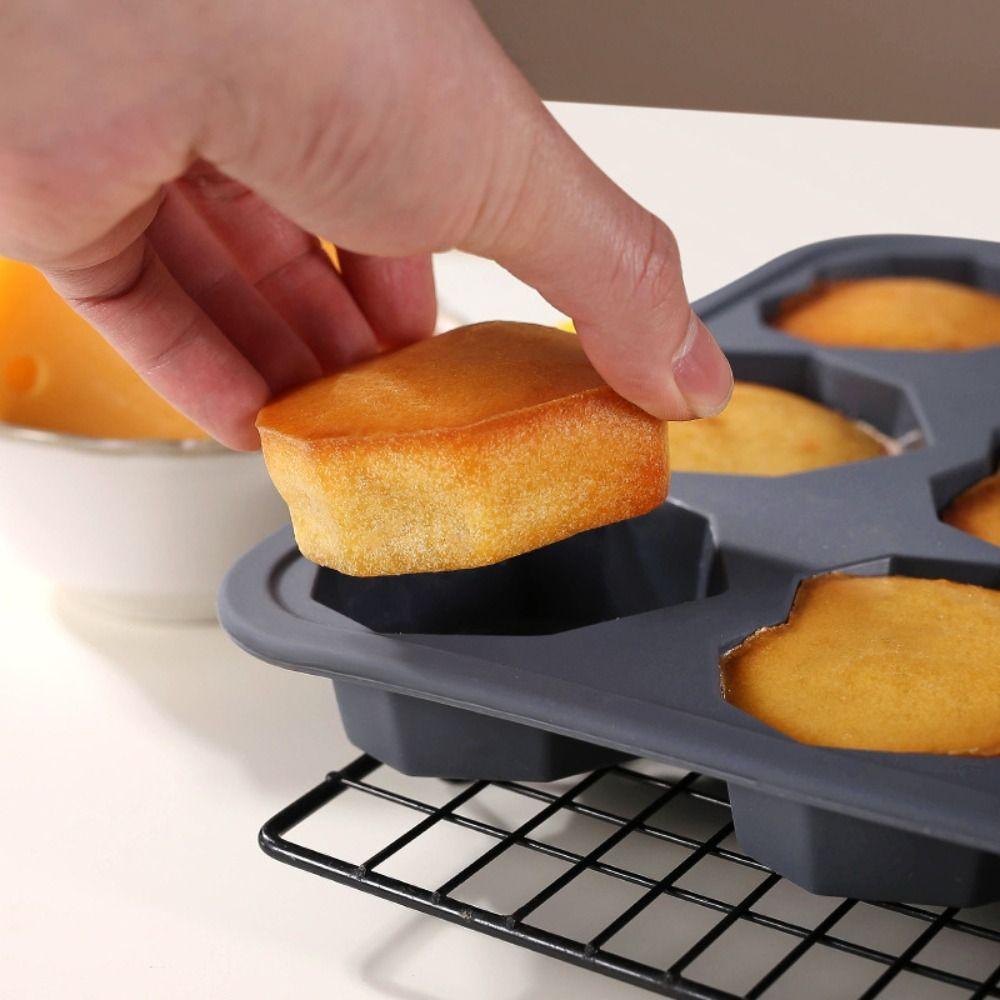 12-Cavity Silicone Cake Mold Non-stick Pudding Jelly Mold Chocolate Mold  Brownies Making