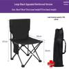 Portable Outdoor Metal Folding Moon Chair for Camping & Picnics