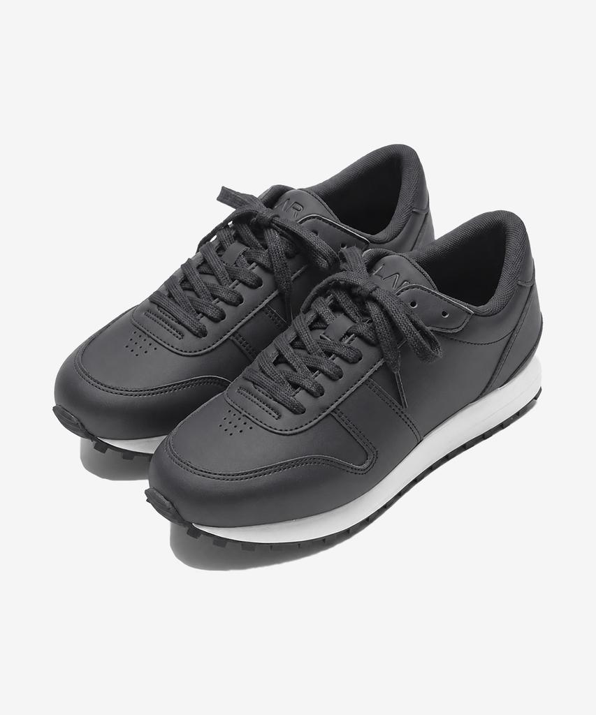 Lar Recycled Leather Forest Sneakers 3.0 [Dark Grey] (Heel 4.5Cm)