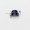 5Pcs Colorful Garment Stoppers Heart-Shaped Plastic Cord Locks Double Hole Spring Toggle Anti-Slip Stoppers Garment Accessories