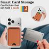 Magnetic Phone Case with Magsafe Ring and Foldable Card Holder Stand