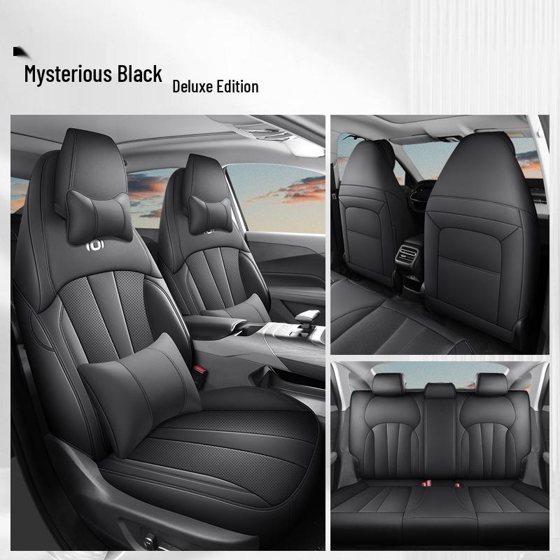 Qiyuan A05 Universal Leather Car Seat Cushion for Five Seats (All Seasons)