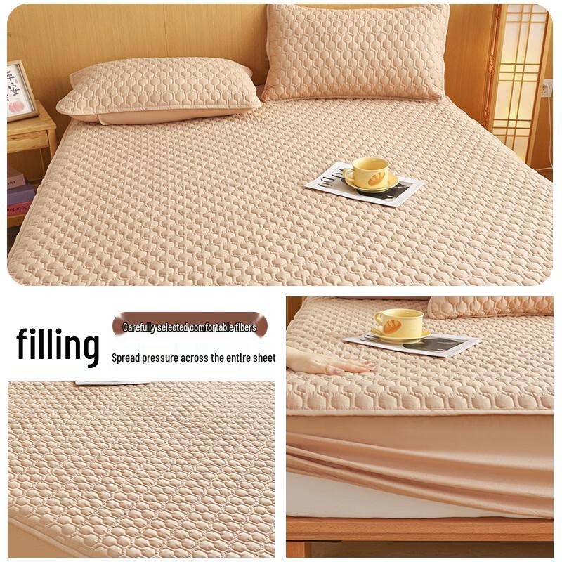 Urban Beauty Padded Fitted Bed Cover