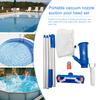 Outdoor Pool Vacuum Cleaning Kit Clean Pool Bottoms Net Pool Filter Swimming Pool Vacuum Cleaner Set Cleaning Skimmer Pool Tool