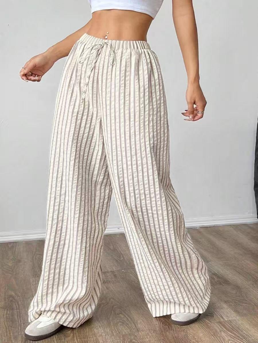 2025 European & American Pleated Casual Pants Medium
