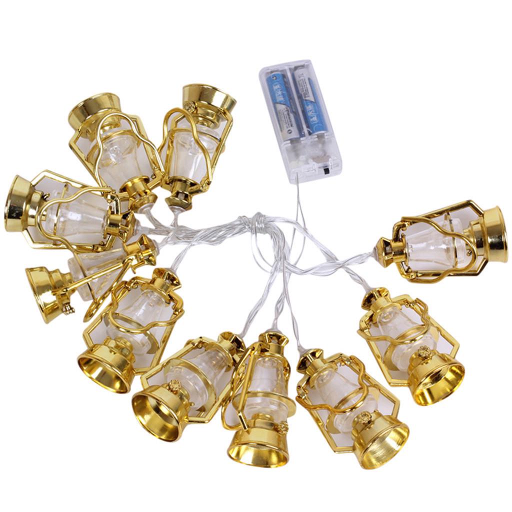 

Рамадан и Ид Декоративное освещение Светодиодные фонари Домашний фестиваль Вечеринка Фестиваль Ницца золотой