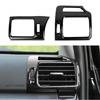 Black Side Ac Air Conditioner Vent Outlet Decor Cover Trim Bezel For 4runner 10+