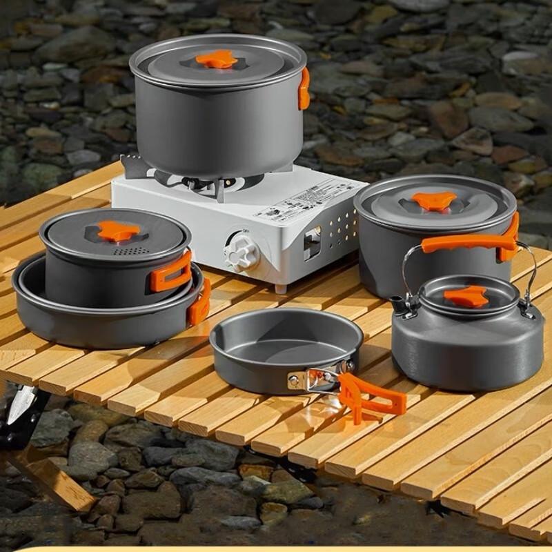 OEING Portable Camping Cookware 3-Piece Set
