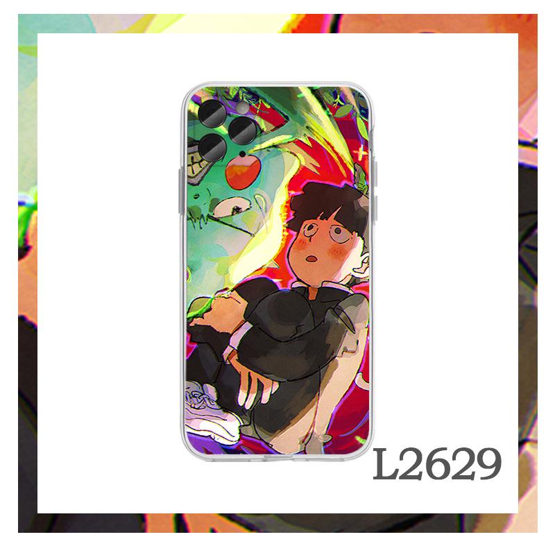 Mob Psycho 100 iPhone Case for iPhone 11/12 - Kageyama Shigeo & Reigen Arataka Design