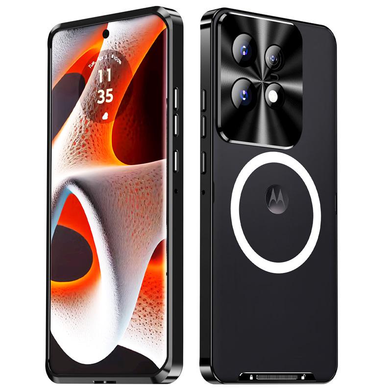 Magnetický kovový matný ochranný kryt MOTO Edge50Pro pro Motorola X50U (2024).