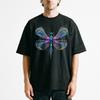 Iridescent Fantasy Dragonfly T-Shirt Mystic Magical Insect Tee