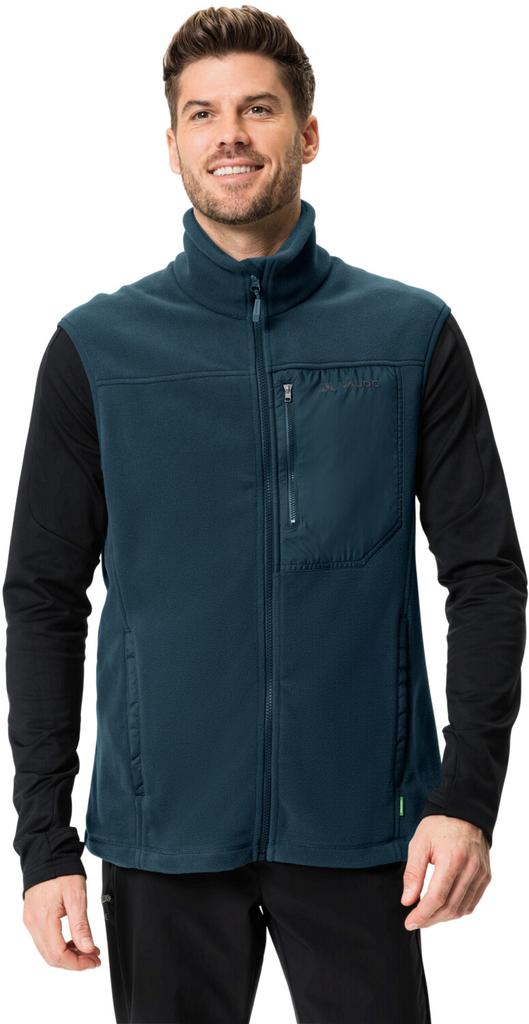 VAUDE Мужская куртка Rosemoor Fleece Vest темное море