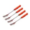 Creative Fruit Fork and Spoon Set Candy Color Coffee Dessert Spoon Ceramic Storage Tank  Watermelon