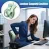 Lumbar Support Pillow Lower Back Pillow Chair Cushion Ergonomic Pad Memory Foam Backrest For Couch Bed Car Chair Home Elderly