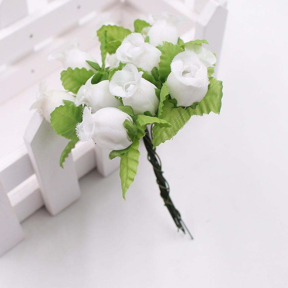 Small Bundle Simulation Flowers 12 Heads Flower Bouquet Creative Wedding Bouquet  Photography Props