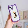 Soft Cat Ear Phone Cases for iPhone 16 15 13 12 11 Pro Max 14 Plus Silicone Anti-Drop Transparent Acrylic Back Cover N69 Anime Haikyuu X Reader Art