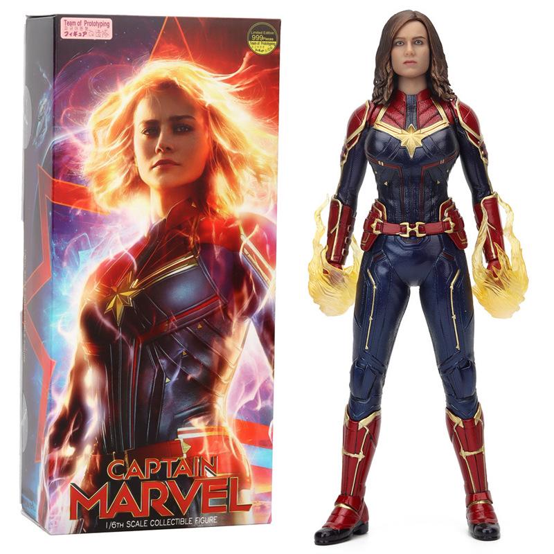 Marvel 1/6 Scale Iron Man MK45 Figure with Color Box - The Flash, Captain Marvel, Thor Edition.