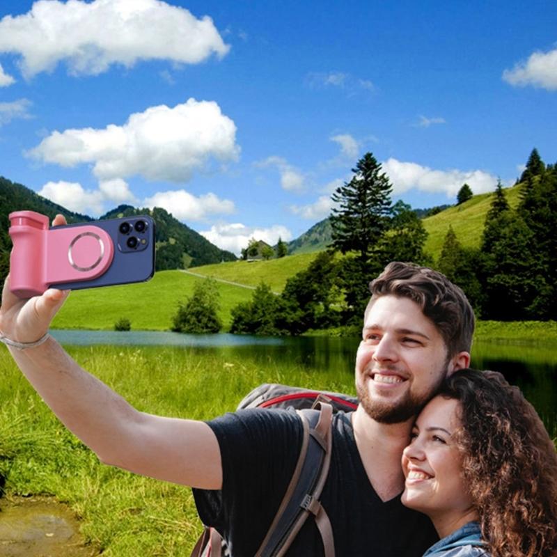 Cellphone Shutter Grip Easy Shooting Wireless Shutter Control Remote Accessories For Stable Photography Video Recording