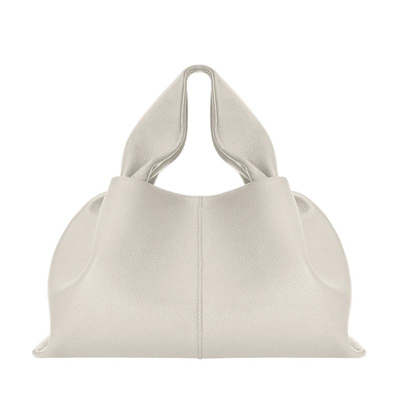 Knödel Wolken Tasche Neue Französische Nischen Design Handtasche Echte Ledertasche