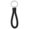 BOTTEGA VENETA Intrecciato Key 709727VMAY18803 Ring, Black, [Used]