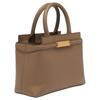 Bally Deco Logo Engraved Tote Bag Women Tote Bags Brown 6312046