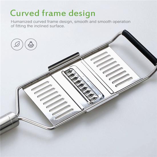 Multifunction Vegetable Slicer Stainless Steel Grater Cutter Shredders Carrot Grater Kitchen Accessories 3-In-1