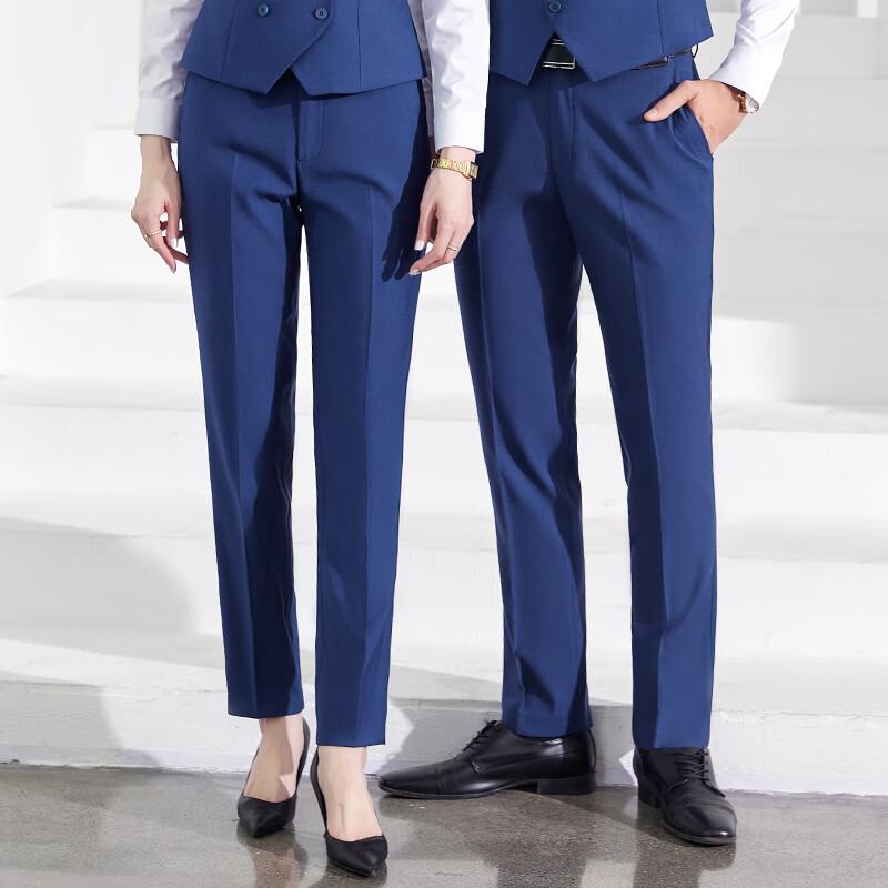 Men s Straight Fit Business Casual Trousers 33