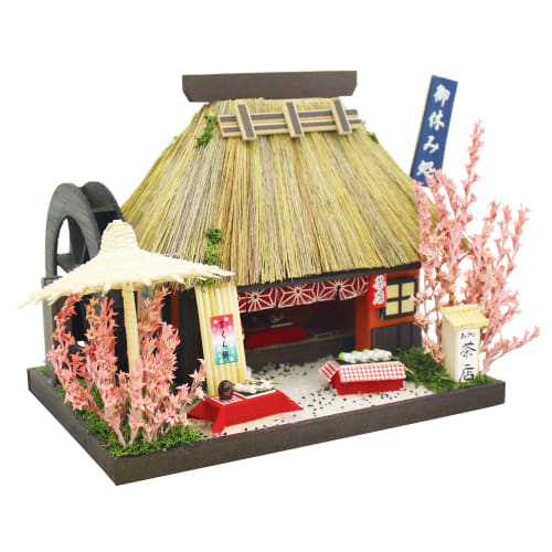 Billy Handmade Dollhouse Kit Thatched House Kit Tea Shop 8441