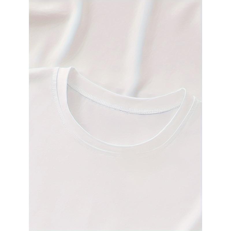 European Size Women'S Casual T-Shirt with Colorful Heart Print - Short Sleeve, Round Neck, Lightweight & Breathable for Casual Attire, Ladies T Shirts
