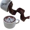 Realistische Kaffeefleck-Dekoration 3D-gedruckter Becher Fidget, Schreibtisch-Spirale Stressabbau Sensorisches Streichspielzeug Spielzeug, Geschenk für Erwachsene Büro Zuhause Liebhaber,