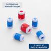 Handmade Plastic Knitting Needle Counter for DIY Sweater Stitch Tracking
