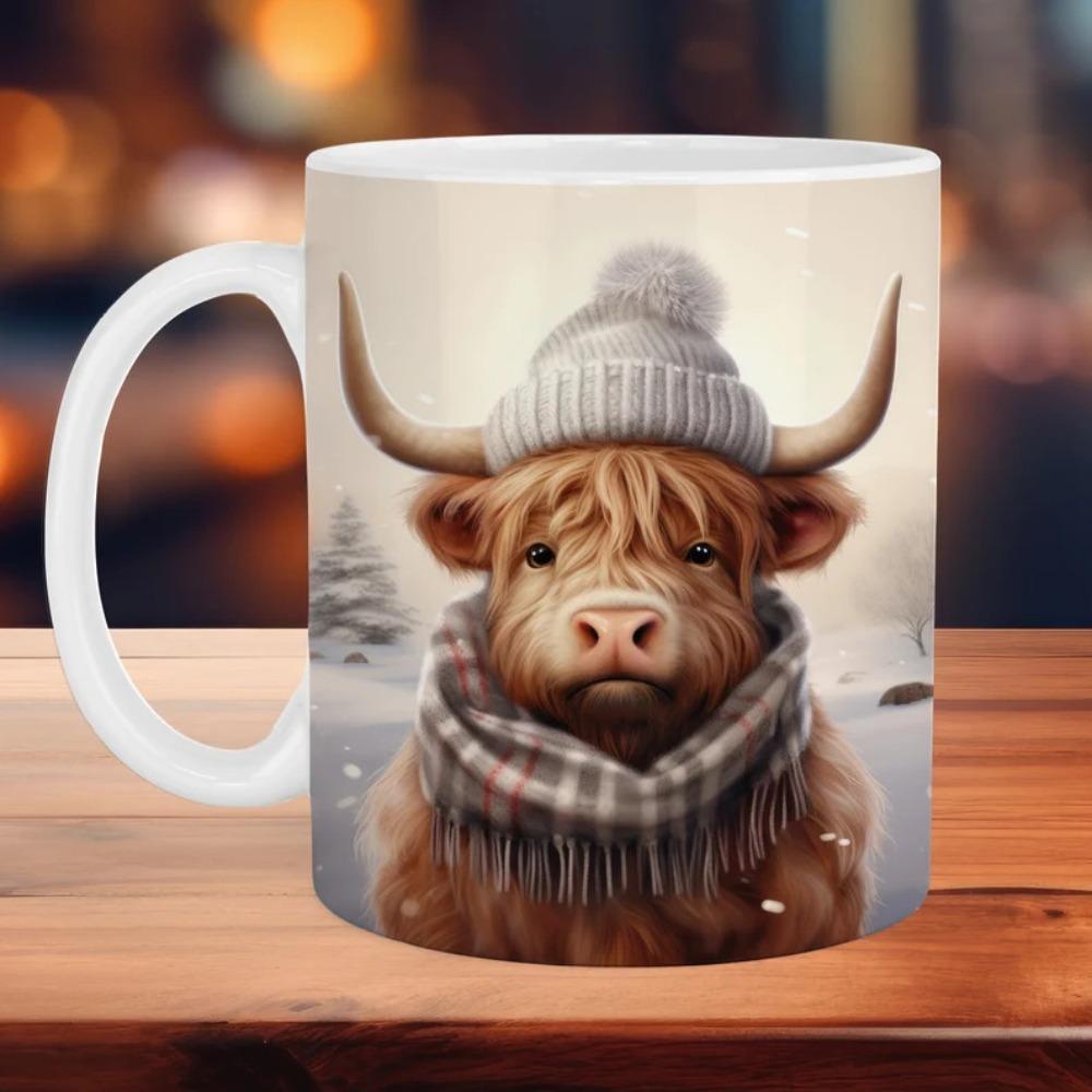 Ceramic Coffee Mug Tea Cup Christmas Gift