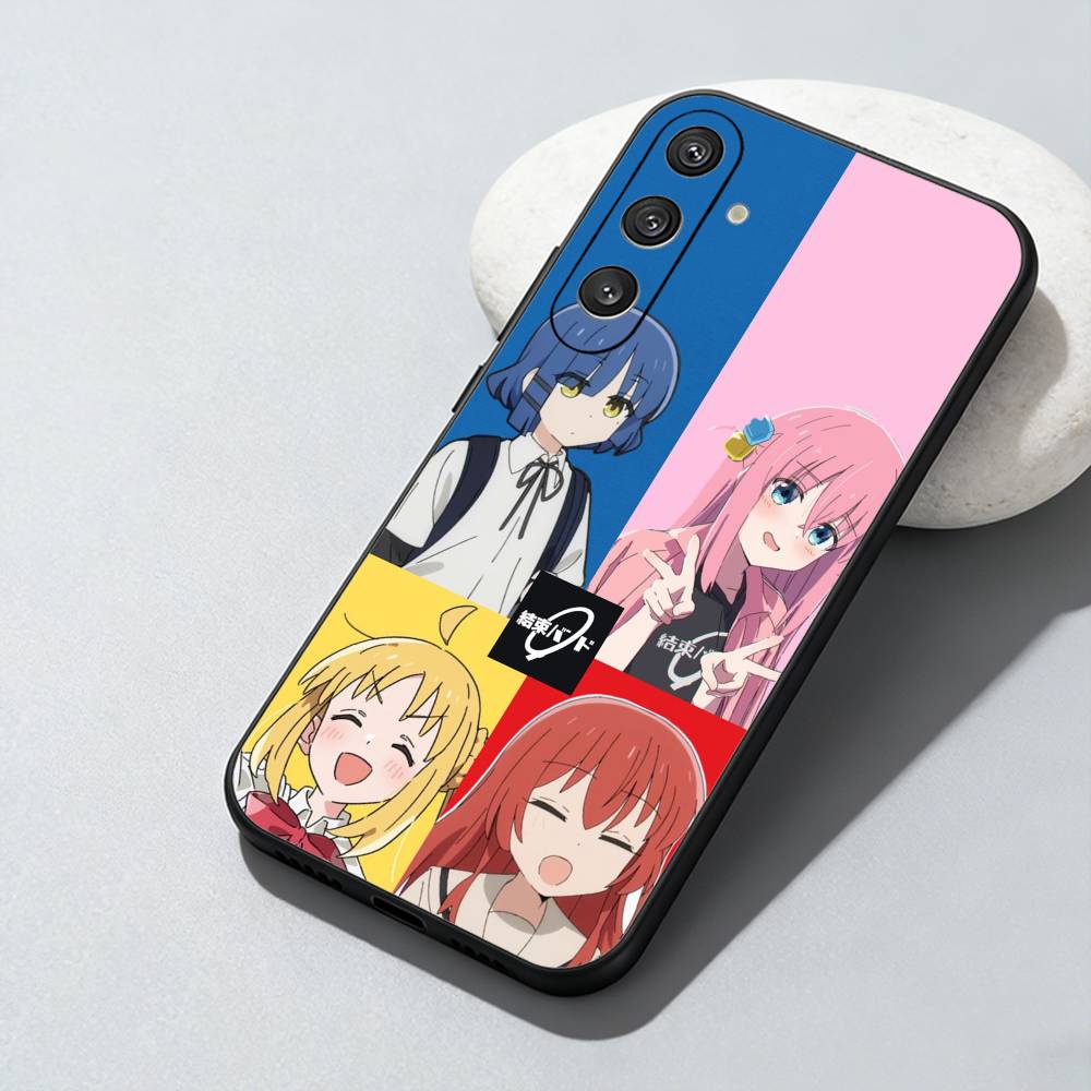 B-BOCCHI THE R-ROCK  Phone Case For Samsung Galaxy A73,A72,A71,A70,A52,A51 Others Soft Black Cover