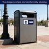 Pack of 8 Colorful PVC Recycling Sticker Signs Set For Trash Can Garbage Waste Sorting Weather Resistant Recycle Labels