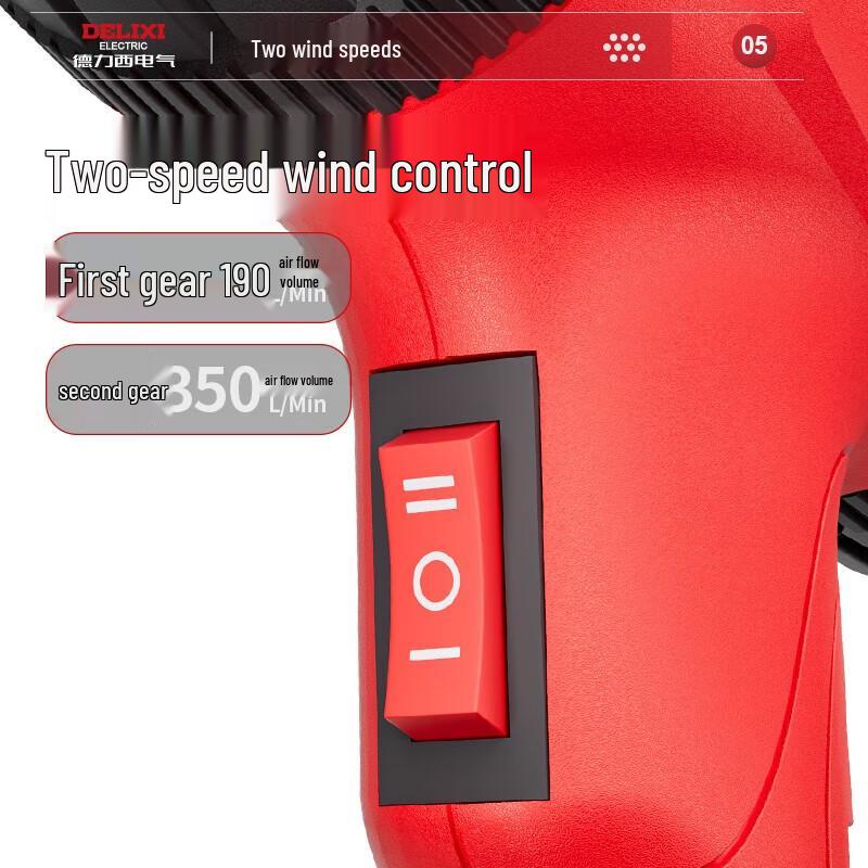 DELIXI ELECTRIC Plastic Welding Gun CN Plug (adapter Included)