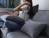 Large Rectangle Waist Cushion Cover Sofa Car Backrest Pillowcase Bedroom Huge Pillow Case Protector Zipper Solid Color Multisize