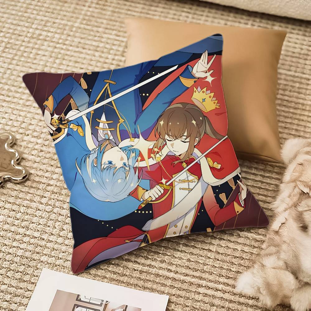 Tower of God Pillow Case Anti-dustmite Invisible zipper Sofa Bed