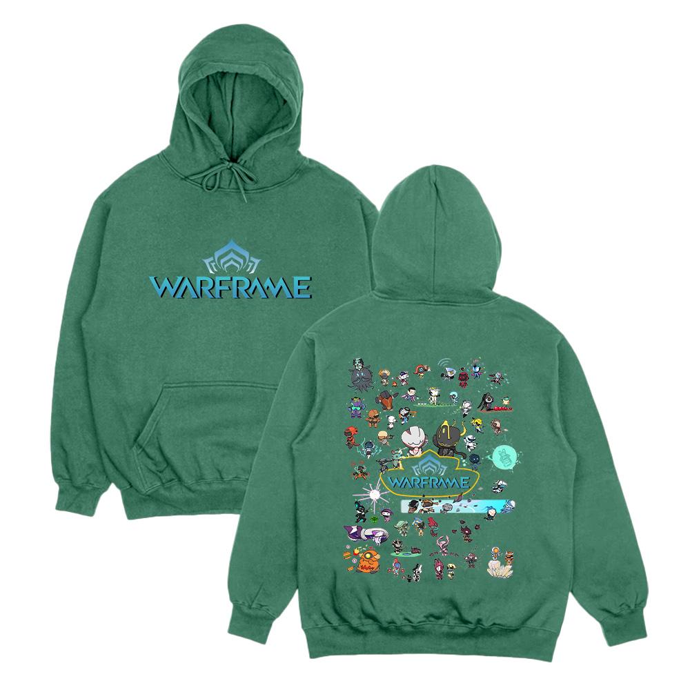 Warframe Premium Anniversary Hoodies Fashion High Street Loose Sweatshirts Long Sleeve Women Men Pullover Comic Casual Tops