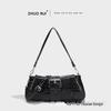 Korean Sweet & Spicy Girl Modern Heavy Metal Shoulder Handbag
