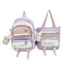 Schoolbag1011 New Middle School College Student Schoolbag Female Large Capacity Primary School Backpack New Backpack