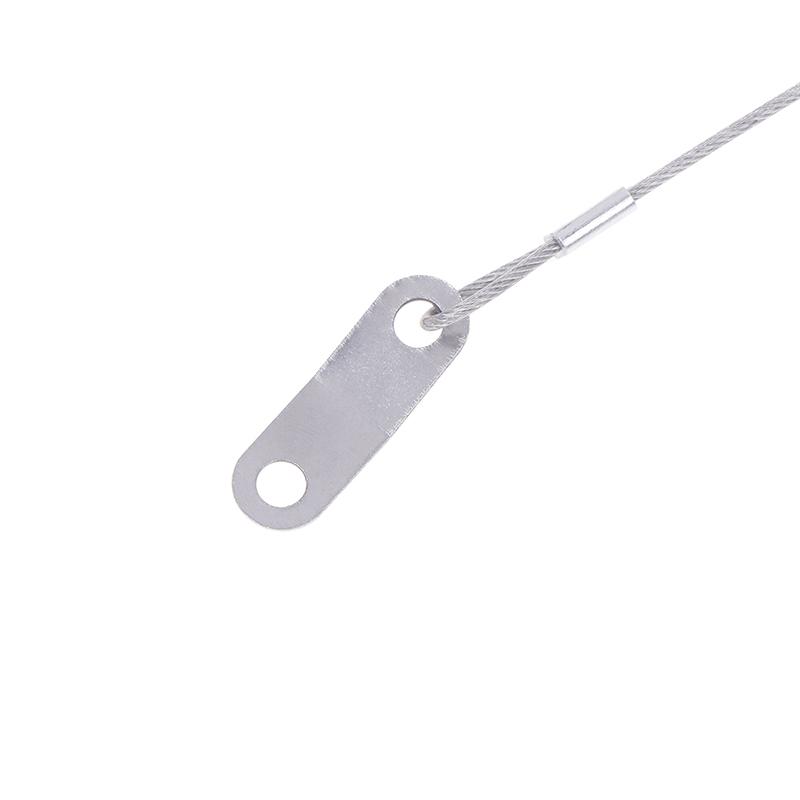 1Pc Stainless Steel Round Arch Wire Shaft Lock Pin With Anti-Lost Rope Coupler Pins Retainer For Farm Trailer Wagon Lawn Garden