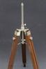 Tripod Wooden Floor Nautical Stand Vintage Home Decor Brown Tripod Adjustable