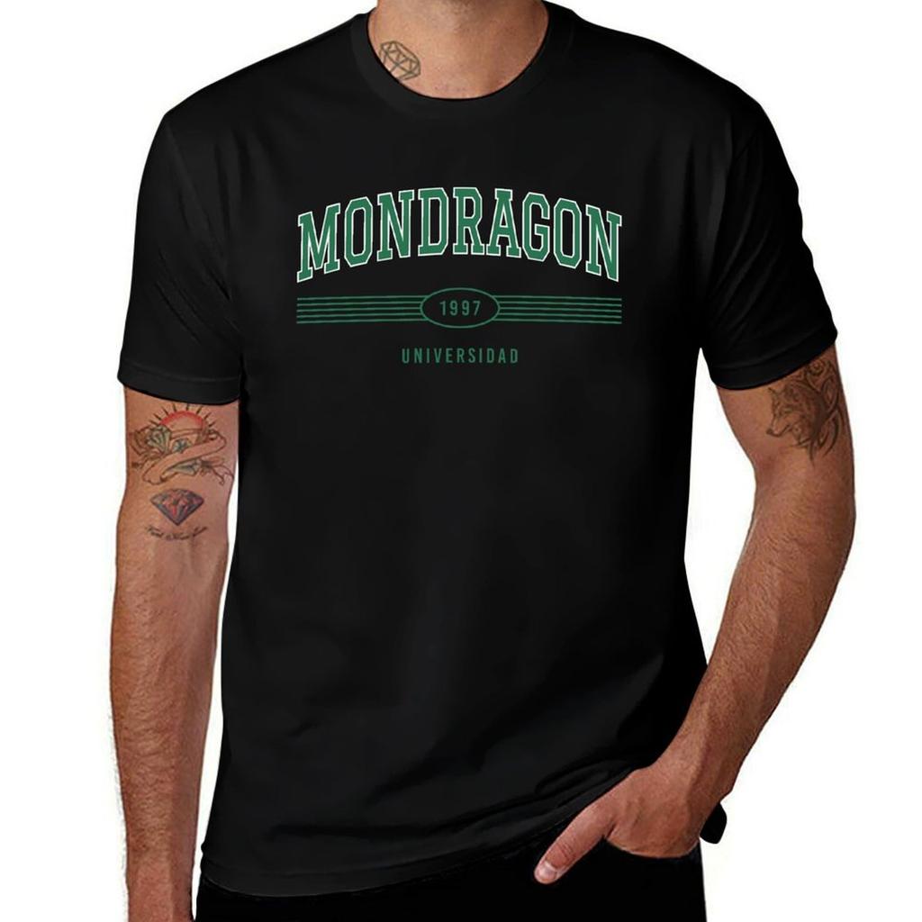 Mondragon University TShirt Casual Trendy Short Sleeve TShirt