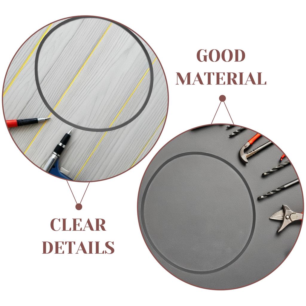 Barhocker-Fußring aus Gummi, stabiler, rutschfester Bodenschutzring für Stühle und Holzböden, Barhockerbein