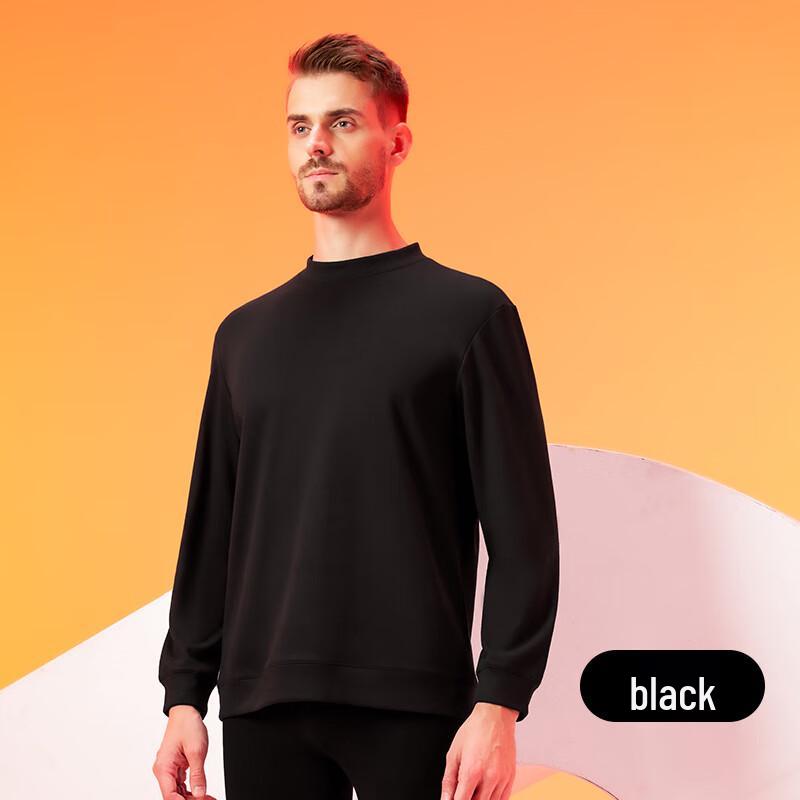 OEING Herren Lyocell Tencel Kaschmir Thermounterhemd mit Rollkragen