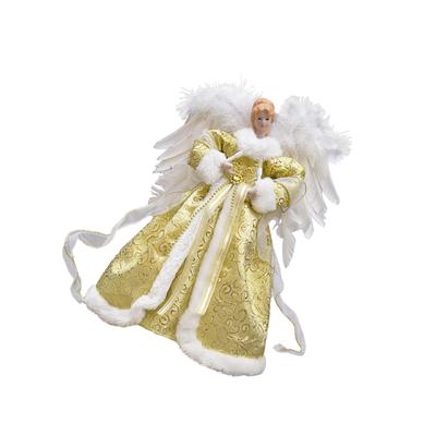 Anděl na špičku vánočního stromku 10-LED Osvětlený pro vánoční dekoraci