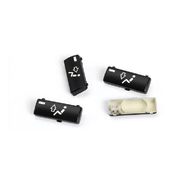 For BMW E39 E53 Car Center Console Climate A/C Control Panel Switch Buttons Cover Caps Key Replacement For BMW 5 Series X5