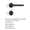 Vintage Funny 1/12 Dollhouse Miniature Door Lock Key Set Fairy Mini Door Handle Knobs Retro Diy Furniture Hardware Accessories