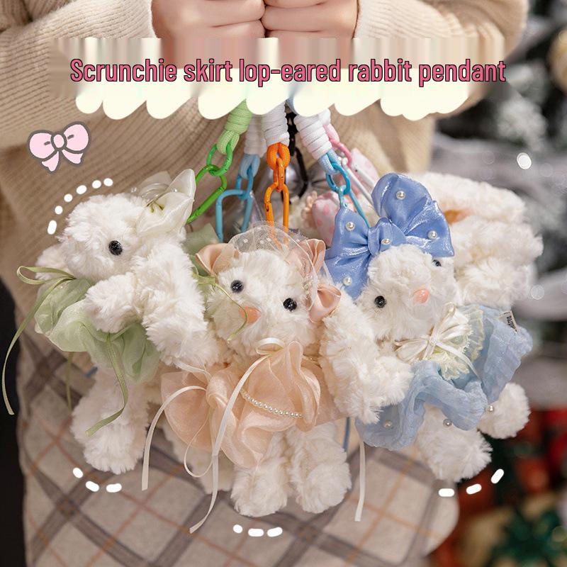 

Lolita Lop-Eared Rabbit Plush Pendant & DIY Charm Set 20cm