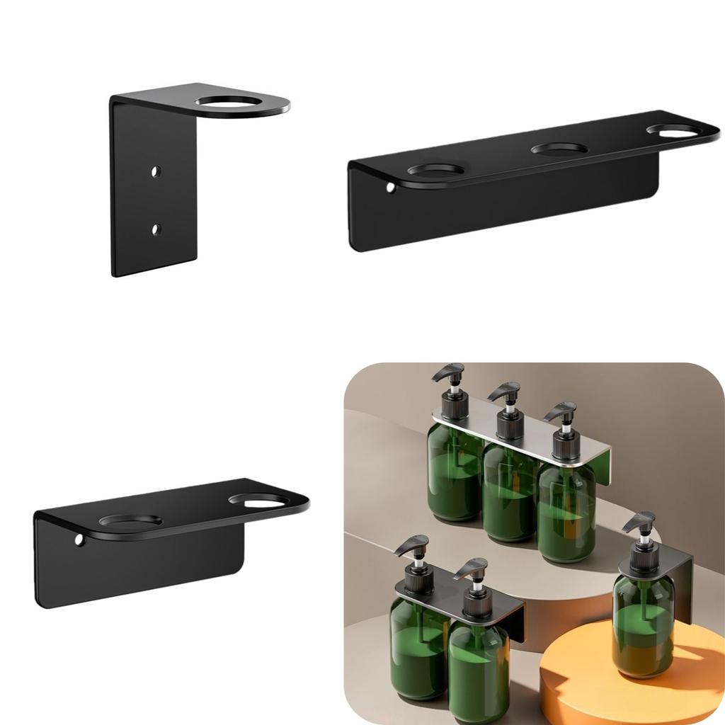 Stainless Steel Soap Dispenser Wall Mounted Holder